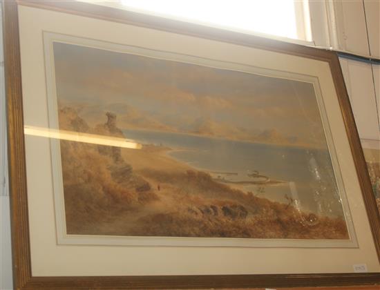 Watercolour, signed G L Hall